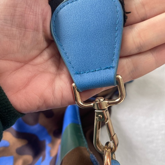 Ahdorned Neoprene Cross Body Bag Camouflage Purse Handbag - Picture 4 of 8